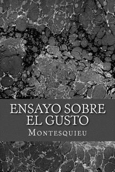 Paperback Ensayo sobre el gusto [Spanish] Book