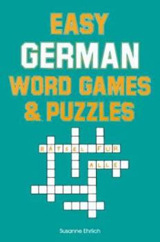 Paperback Easy German Word Games & Puzzles Book