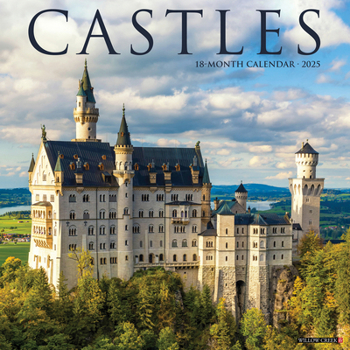 Calendar Castles 2025 12 X 12 Wall Calendar Book