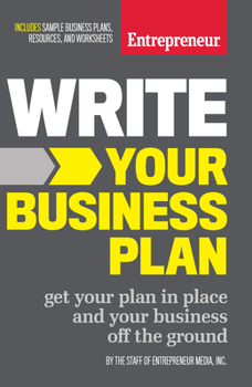Paperback Write Your Business Plan: Get Your Plan in Place and Your Business Off the Ground Book