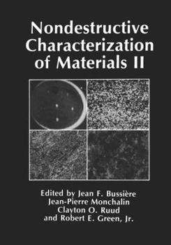 Paperback Nondestructive Characterization of Materials II Book