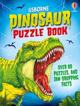 Paperback Dinosaur Puzzle Book