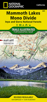 Map Mammoth Lakes, Mono Divide Map [Inyo and Sierra National Forests] Book