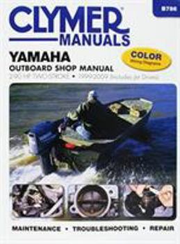 Paperback Yamaha Outboards 2-90 HP Two-Strokes 1999-2009 Book