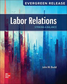 Hardcover Mhe High School Labor Relations: Striking a Balance Book