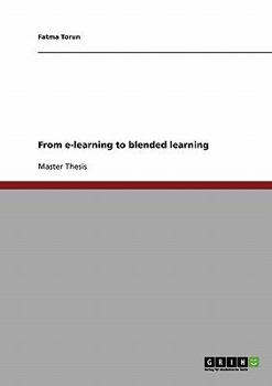 Paperback From e-learning to blended learning Book