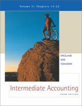 Intermediate Accounting , Volume II, Chapters 13-22 - Text Only - J. David Spiceland - Hardcover -