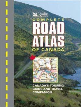 Hardcover Complete Road Atlas of Canada Book