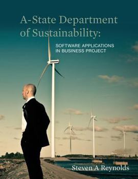 Paperback A-State Department of Sustainability: Software Applications in Business Project Book