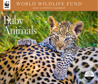 Calendar Baby Animals WWF 2022 Wall Calendar Book