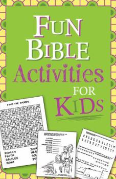 Paperback Fun Bible Activities for Kids Book