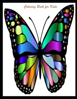 Paperback Coloring book for kids: A Fun Animals Pictures Book For Kids Ages 4 to 8 Years Old Book