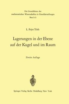 Paperback Lagerungen in Der Ebene Auf Der Kugel Und Im Raum [German] Book