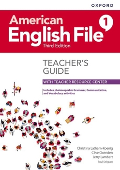 Paperback American English File 3e Teachers Book 1 Pack Book