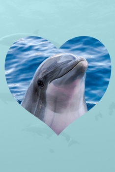 Paperback I Love Dolphins - Notebook For Children: Blank Wide Ruled Notebook For Kids Book