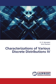 Paperback Characterizations of Various Discrete Distributions IV Book