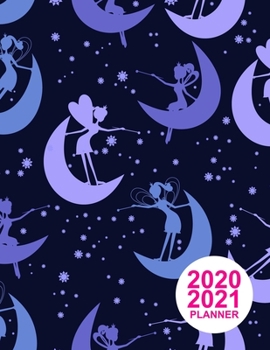 Paperback 2020 2021 Planner: Cute Colorful Design Book, 8.5" x 11" Two Year 2020-2021 Calendar Planner, Monthly Schedule Organizer (24 Months Activ Book