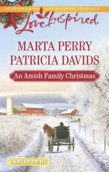 Mass Market Paperback An Amish Family Christmas: An Anthology [Large Print] Book