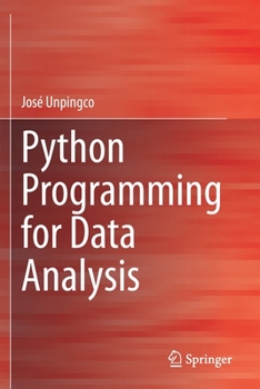 Paperback Python Programming for Data Analysis Book