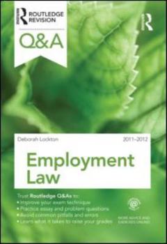 Paperback Q&A Employment Law 2011-2012 Book