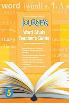 Spiral-bound Journeys: Guided Word Study Grade 5 2012 Book