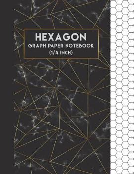 Hexagon Graph Paper Notebook: 1/4 Inch (0.25") Hexagonal Graph Paper (Large Print 8.5"x11") - 108 Pages Organic Chemistry Notebook: Hexagon Notebook