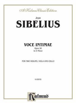 Paperback Voces Intimae in D Minor, Op. 56 (Kalmus Edition) Book