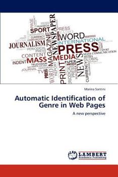 Paperback Automatic Identification of Genre in Web Pages Book