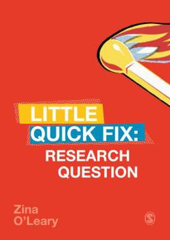 Paperback Research Question: Little Quick Fix Book