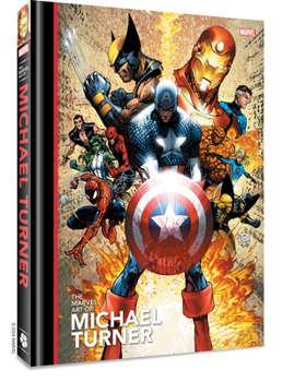 Hardcover The Marvel Art of Michael Turner Book