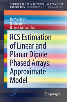 Paperback RCS Estimation of Linear and Planar Dipole Phased Arrays: Approximate Model Book