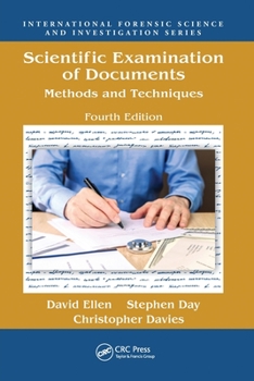 Paperback Scientific Examination of Documents: Methods and Techniques, Fourth Edition Book
