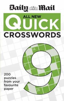 Paperback Daily Mail All New Quick Crosswords 9 Book