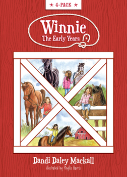 Paperback Winnie the Early Years 4-Pack: Horse Gentler in Training / A Horse's Best Friend / Lucky for Winnie / Homesick Horse Book