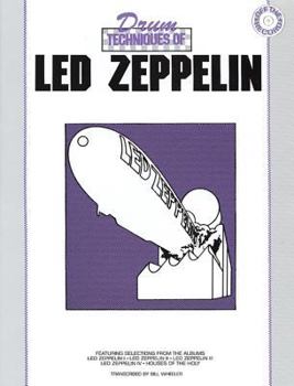 Paperback Drum Techniques of Led Zeppelin Book