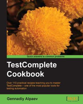 Paperback Testcomplete Cookbook Book