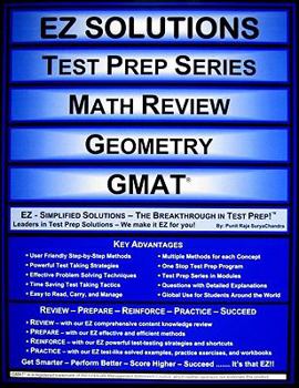 Paperback Math Review Geometry: GMAT Book