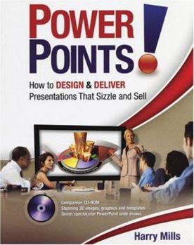 Paperback Power Points!: How to Design and Deliver Presentations That Sizzle and Sell [With CDROM] Book