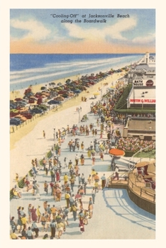 Paperback Vintage Journal Boardwalk, Jacksonville, Florida Book
