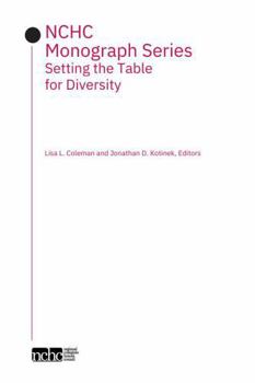 Paperback Setting the Table for Diversity (Monograph) Book