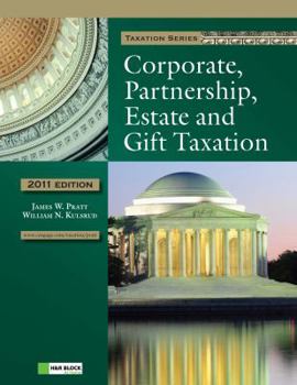 Hardcover 2011 Corporate, Partnership, Estate and Gift Taxation (with H&r Block at Home Tax Preparation Software CD-ROM) Book