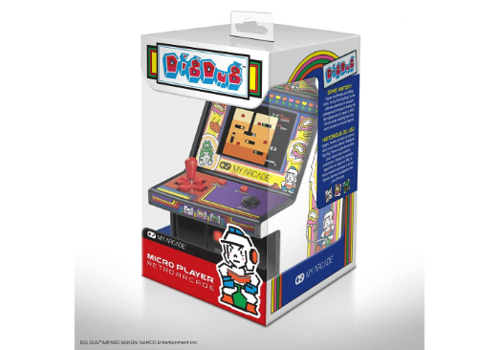 Video Game Dig Dug Retro 6.75 In Micro Player Book