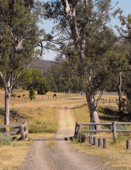 Paperback Notebook: Outback Queensland Australia Australian Rural Country Book