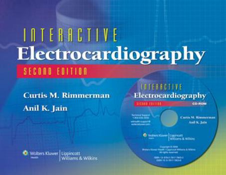 Paperback Interactive Electrocardiography Book