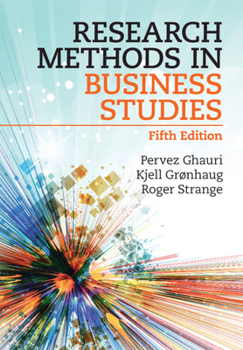 Paperback Research Methods in Business Studies Book