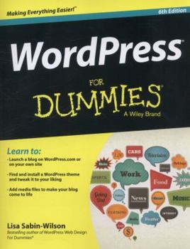 Paperback WordPress for Dummies Book