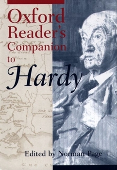 Hardcover Oxford Reader's Companion to Hardy Book