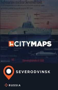 Paperback City Maps Severodvinsk Russia Book