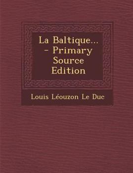 Paperback La Baltique... [French] Book