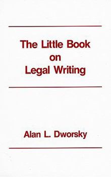 Paperback The Little Book on Legal Writing Book